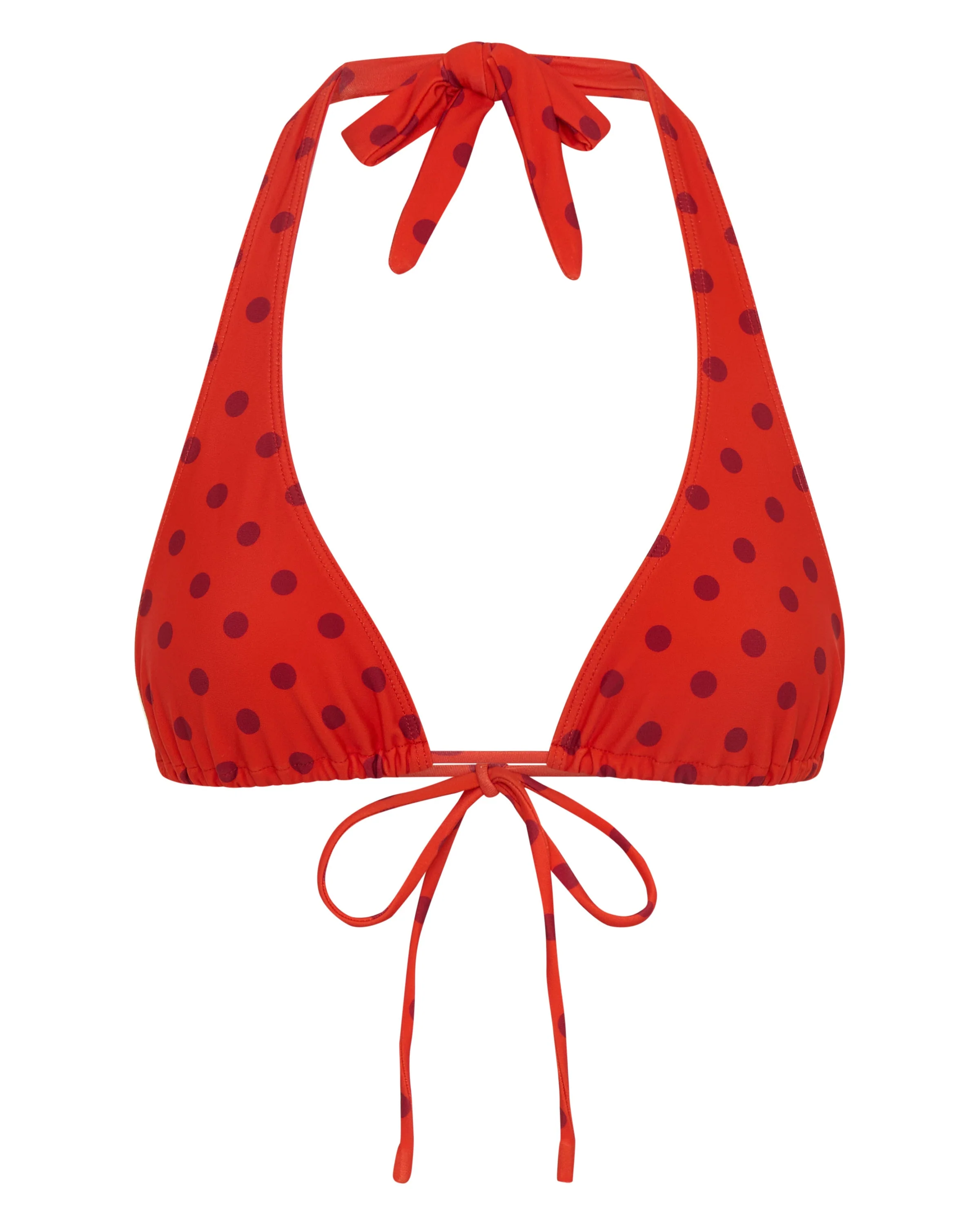 Capri Top Chilli Polka