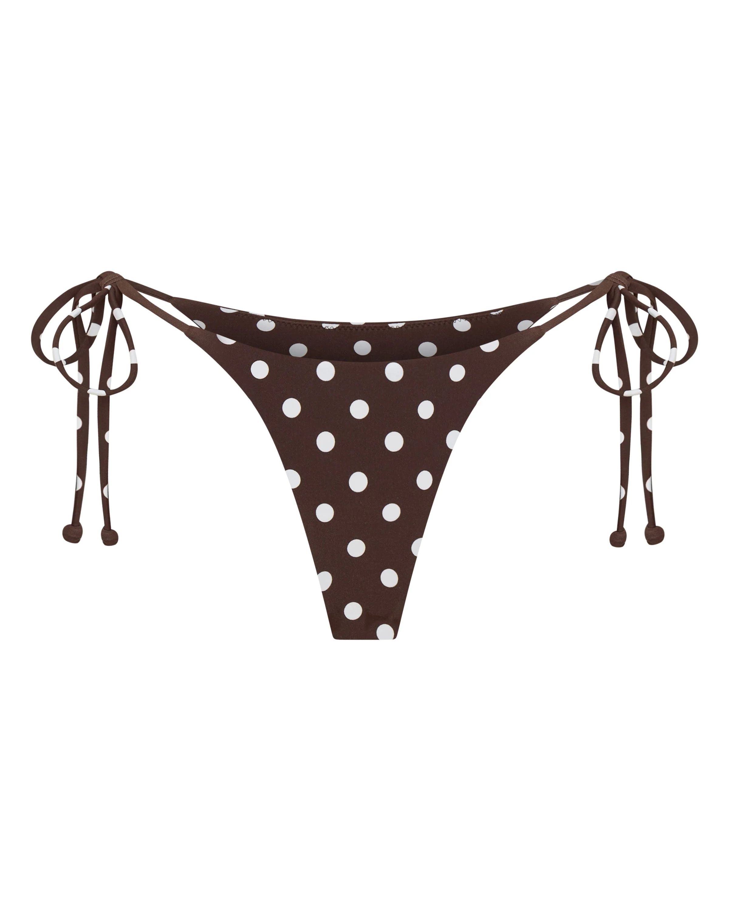 Palma Bottom Chocolate Polka